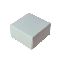 1 Macaroon & Choc Box - Smooth White Paperboard (Base & Lid)