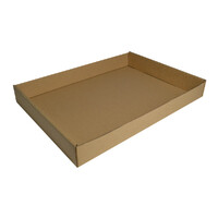 Custom Printed Large Cardboard Self Locking Food Tray (Digital)