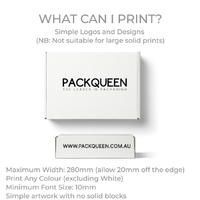 Custom Printed Book Mailer Small White (White Inside) (Digital)