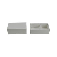 2 Pack Chocolate Box (Slide over cover) - Smooth White Paperboard (285gsm)
