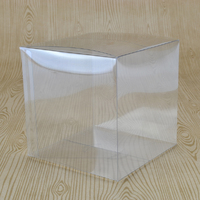 Clear Folding Box (No. #7) 100mm Cube