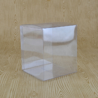 Clear Folding Box (No. #28) - 100 x 100 x 115mm