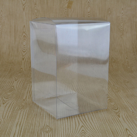 Clear Folding Box (No. #46) - 100 x 100 x 150mm