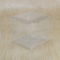 Clear Folding Box (No. #4) 80 x 80 x 80mm