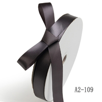 Satin Ribbon (26mm x 90metres) - Charcoal