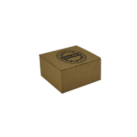 Custom Printed One Piece Mailing Gift Box 18837 - Kraft Brown (Digital)