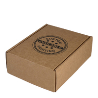 Custom Printed One Piece Mailing Gift Box 21768 - Kraft Brown (Digital)