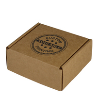 Custom Printed One Piece Mailing Gift Box 22741 - Kraft Brown (Digital)