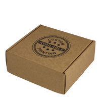 Custom Printed One Piece Mailing Gift Box 22743 - Kraft Brown (Digital)