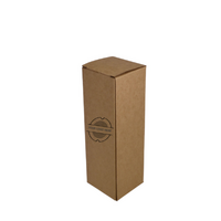 Custom Printed One Piece Mailing Gift Box 23520 - Kraft Brown (Digital)