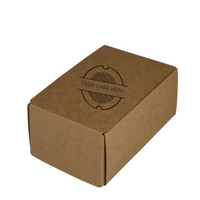 Custom Printed One Piece Mailing Gift Box 23590 - Kraft Brown (Digital)