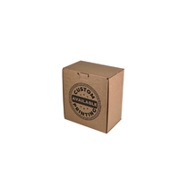 Custom Printed 6 Beer Bottle Shipping Box (insert sold separately 700-24788) - Kraft Brown (Digital)