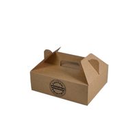 Custom Printed Large Food Delivery Box 24685 - Kraft Brown (Digital)