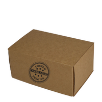 Custom Printed One Piece Mailing Gift Box 24751 - Kraft Brown (Digital)