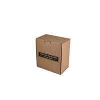 Custom Printed 12 Beer Bottle Shipping Box with OPTIONAL insert (sold separately) - Kraft Brown (Digital)