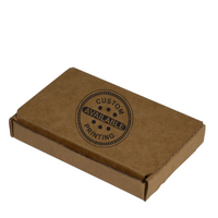 Custom Printed One Piece Mailing Gift Box 24901 - Kraft Brown (Digital)