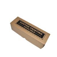Custom Printed One Piece Heavy Duty Single Wine Postage Box - Kraft Brown (Insert sold separately 24988) (Digital)