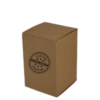 Custom Printed One Piece Mailing Gift Box 26088 - Kraft Brown (Digital)