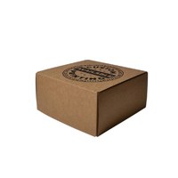 Custom Printed One Piece Mailing Gift Box 26769 - Kraft Brown (Digital)