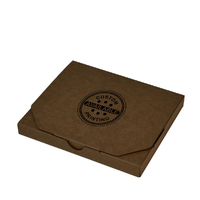 Custom Printed One Piece Slim Line Postage & Mailing Box 28780 - Kraft Brown (Digital)