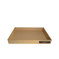 Custom Printed Large Cardboard Self Locking Food Tray (Digital)