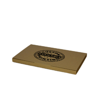 Custom Printed Book Box Twist Mailer 5 - Kraft Brown (Digital)