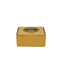 Custom Printed One Piece Postage & Mailing Box 9557 - Kraft Brown (Digital)