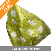 Custom Printed Tissue Paper - 2 Colour Print on White Tissue Paper