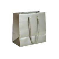 Petite Bronze Platinum Matte Laminated Paper Carry Bags (200PK)