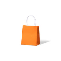 Toddler Citrus Orange Carnival Kraft Carry Bags (250PK)
