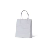 Runt White Kraft Carry Bags (500PK)
